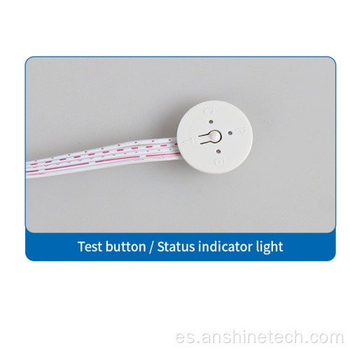 Sistema de respaldo de emergencia de potencia total con luz externa